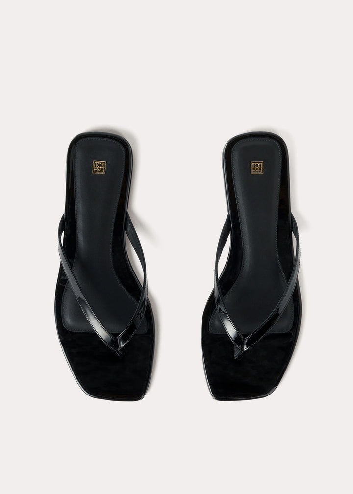 The Flip-Flop Flat black patent - 2