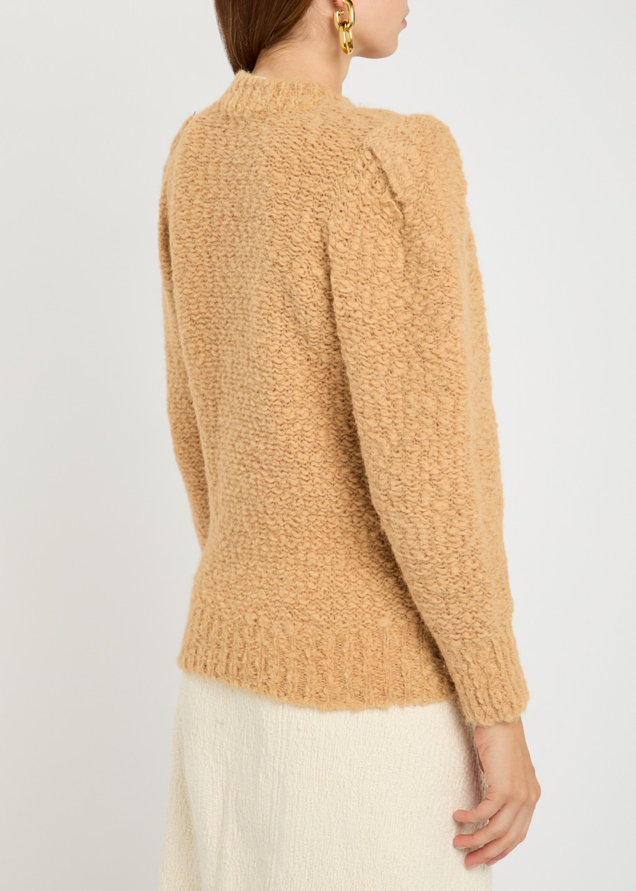 Isabel Marant Emma Textured Alpaca-blend Jumper - 3