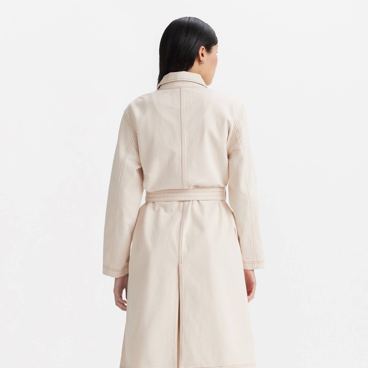 LEVI'S® WOMEN'S JAPANESE DENIM SURPLUS TRENCH COAT - 4