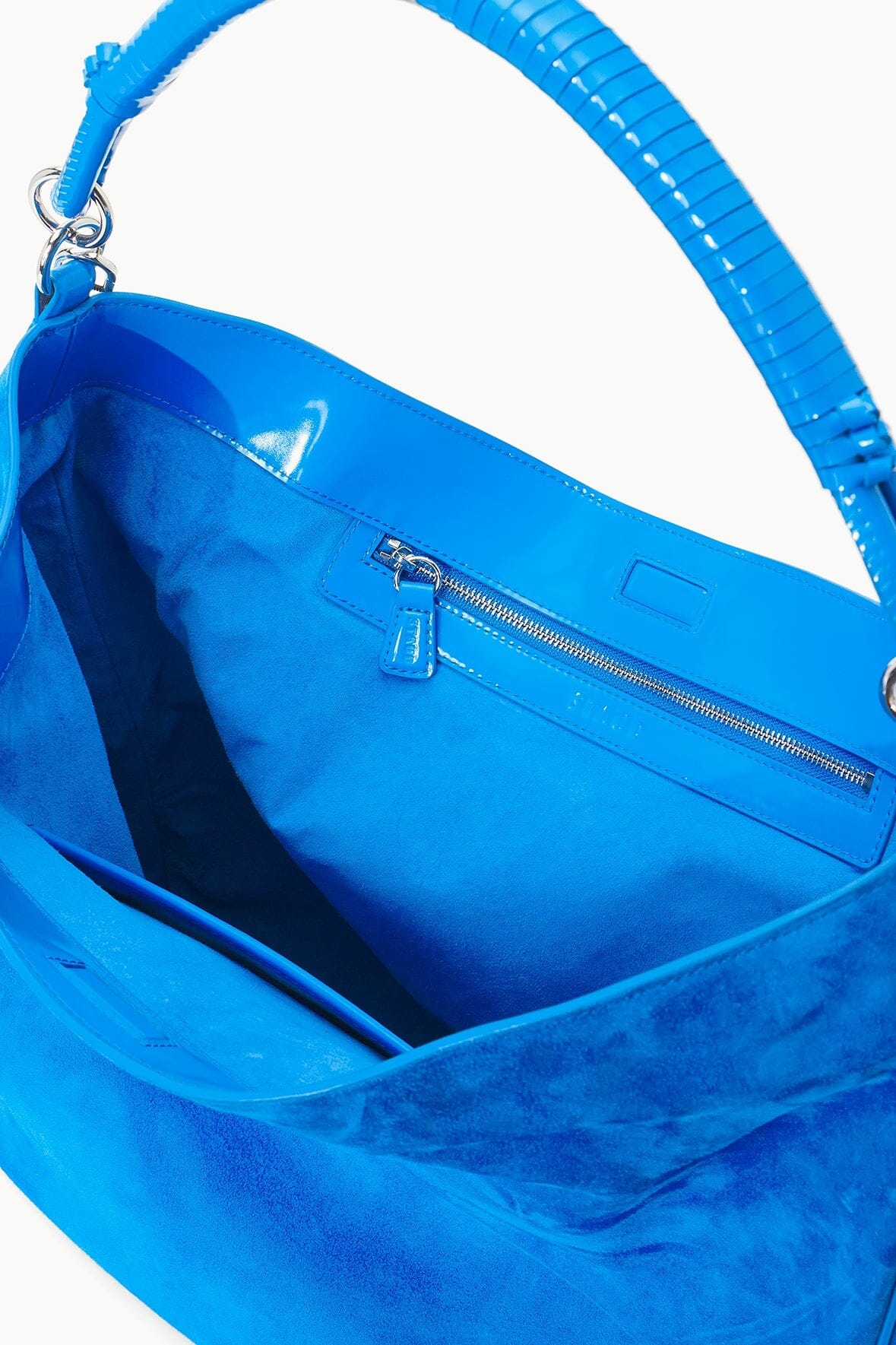 STAUD PERRY HOBO BAG DIRECTOR BLUE - 5