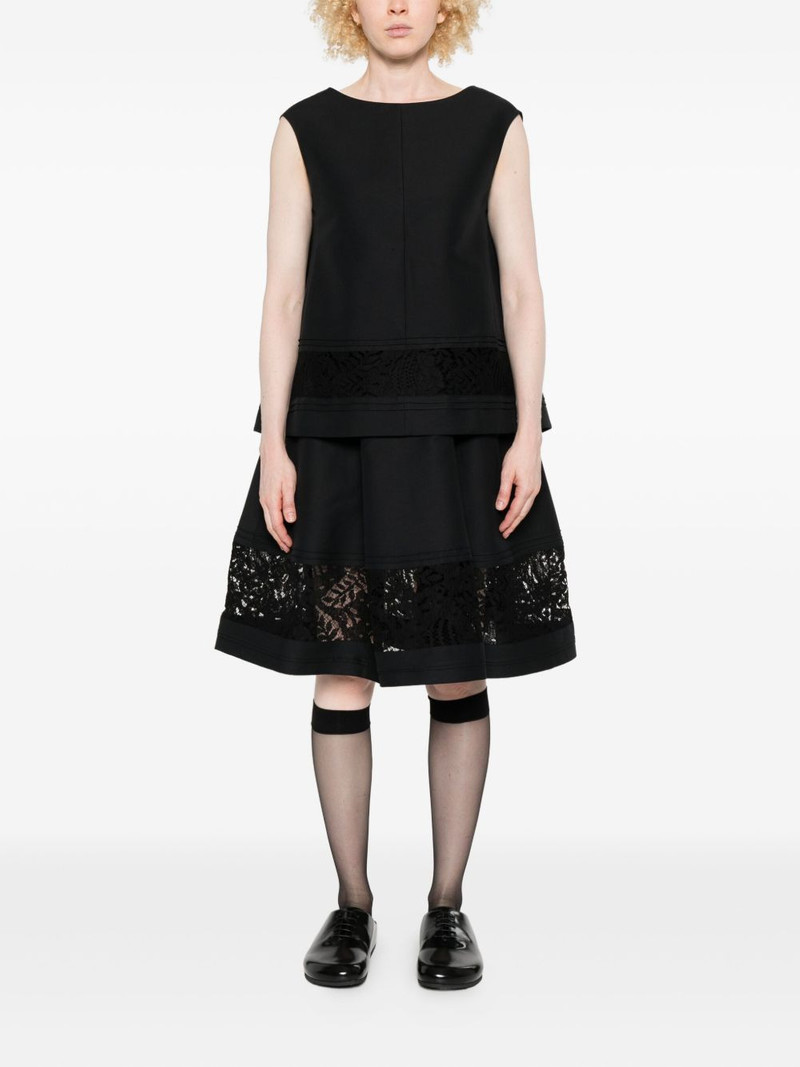 Marni embellished cotton skirt outlook