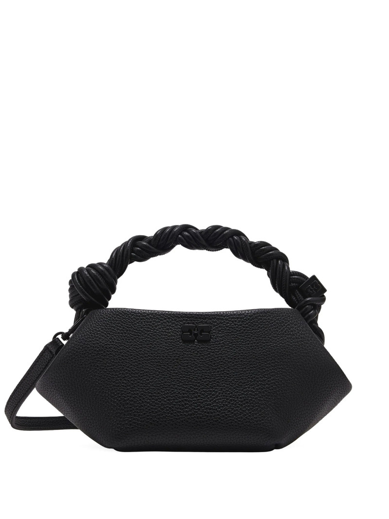 Ganni Mini Bou Twisted-handle Tote Bag 1