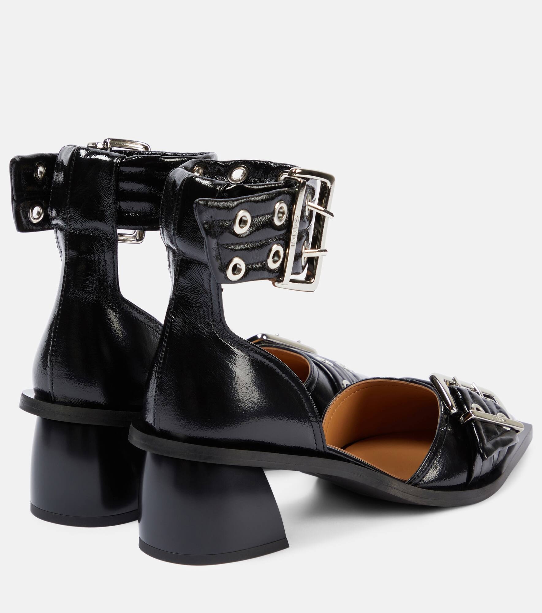 Faux-leather pumps - 3