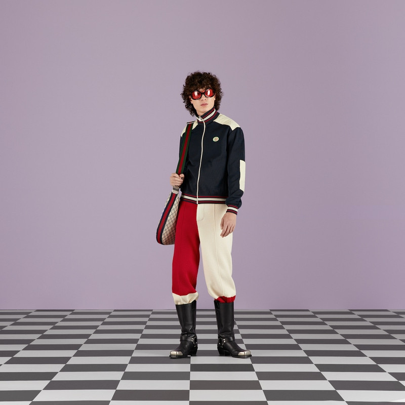GUCCI Cotton jersey zip jacket outlook