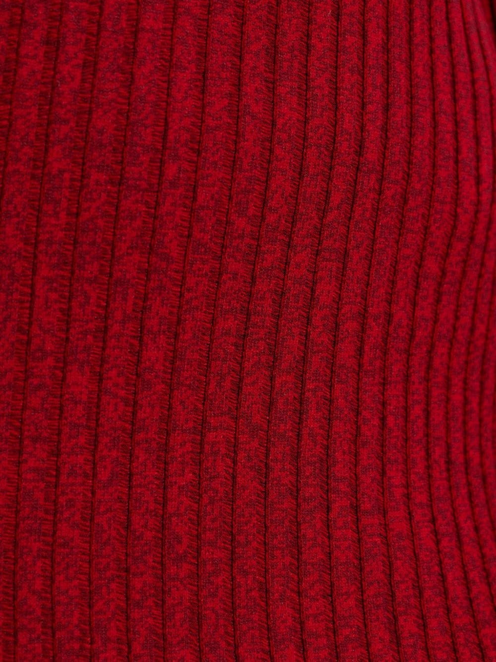 long-sleeve knitted dress - 5