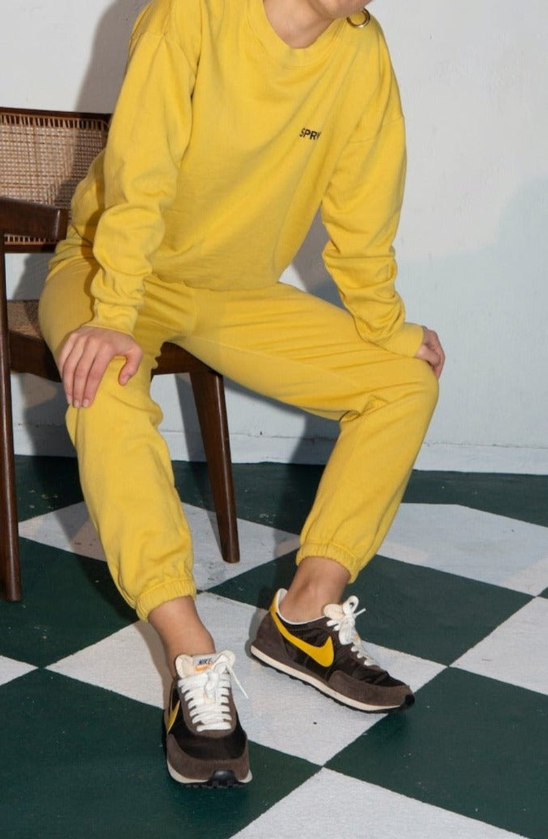 LIMONCELLO COTTON BIG LOGO SWEATPANTS 5