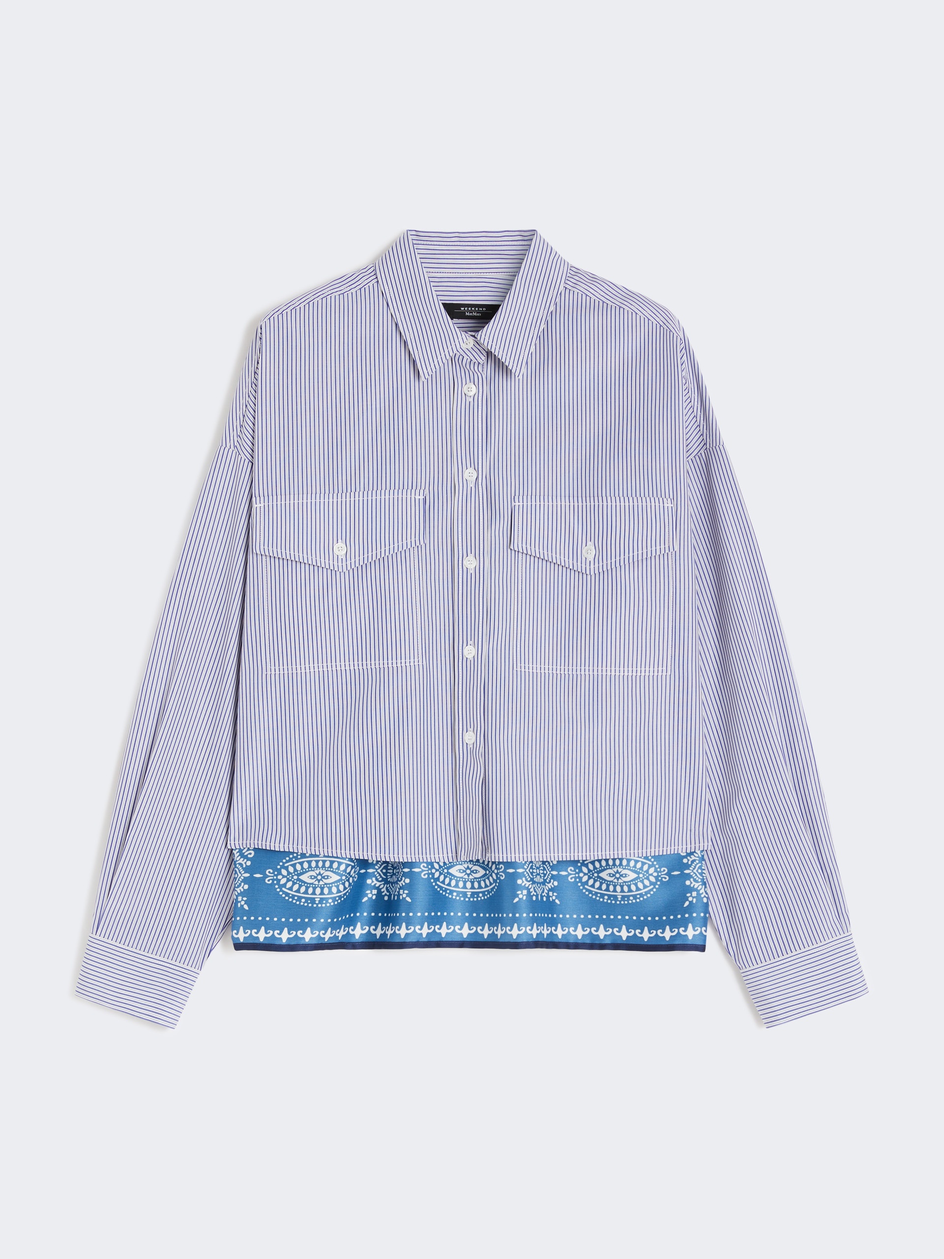 DORIA Heavy cotton canvas shirt - 1