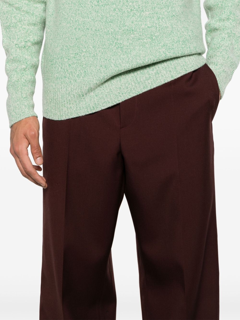 tailored wool trousers - 5