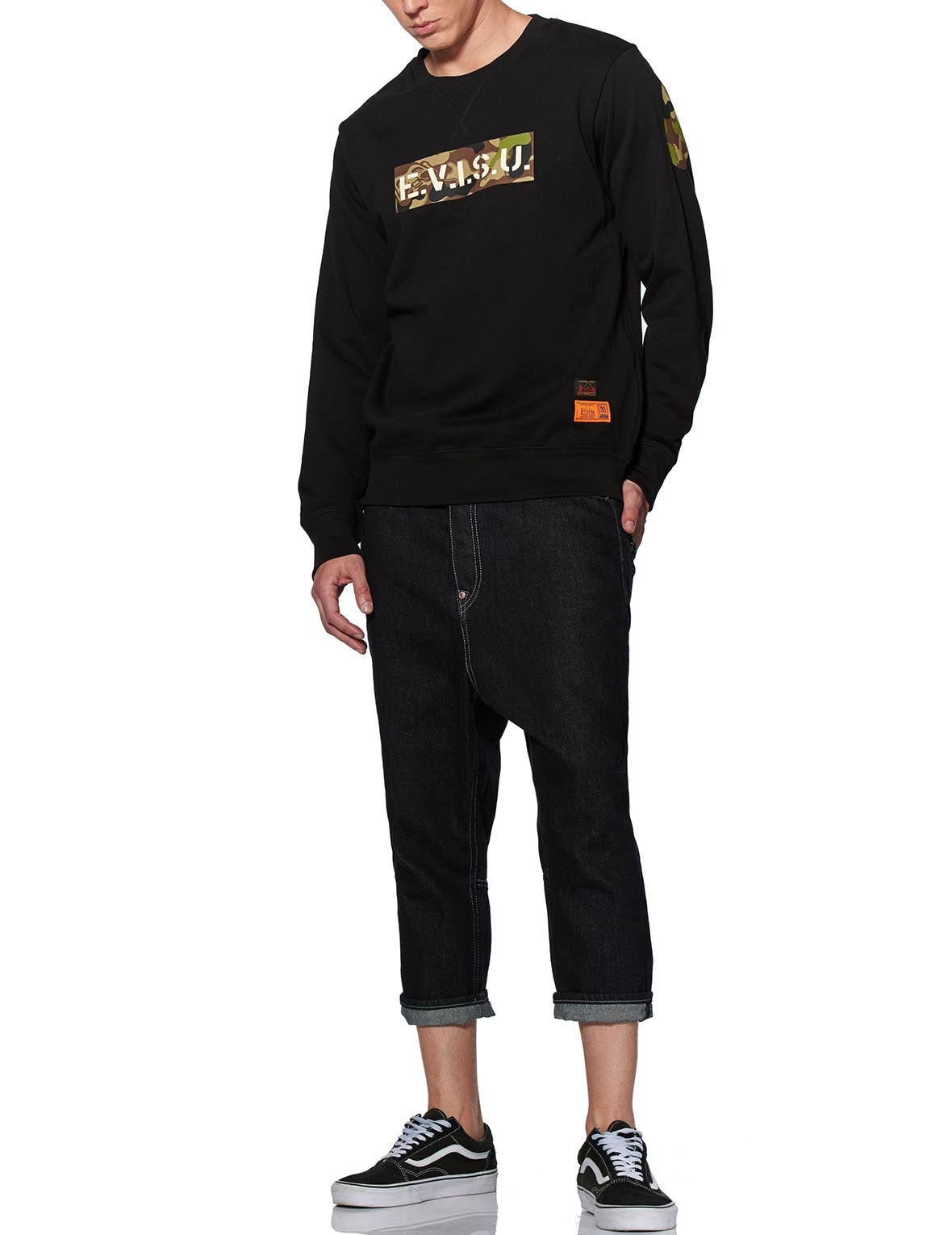 GODHEAD CAMOUFLAGE DAICOCK PRINT SWEATSHIRT - 6