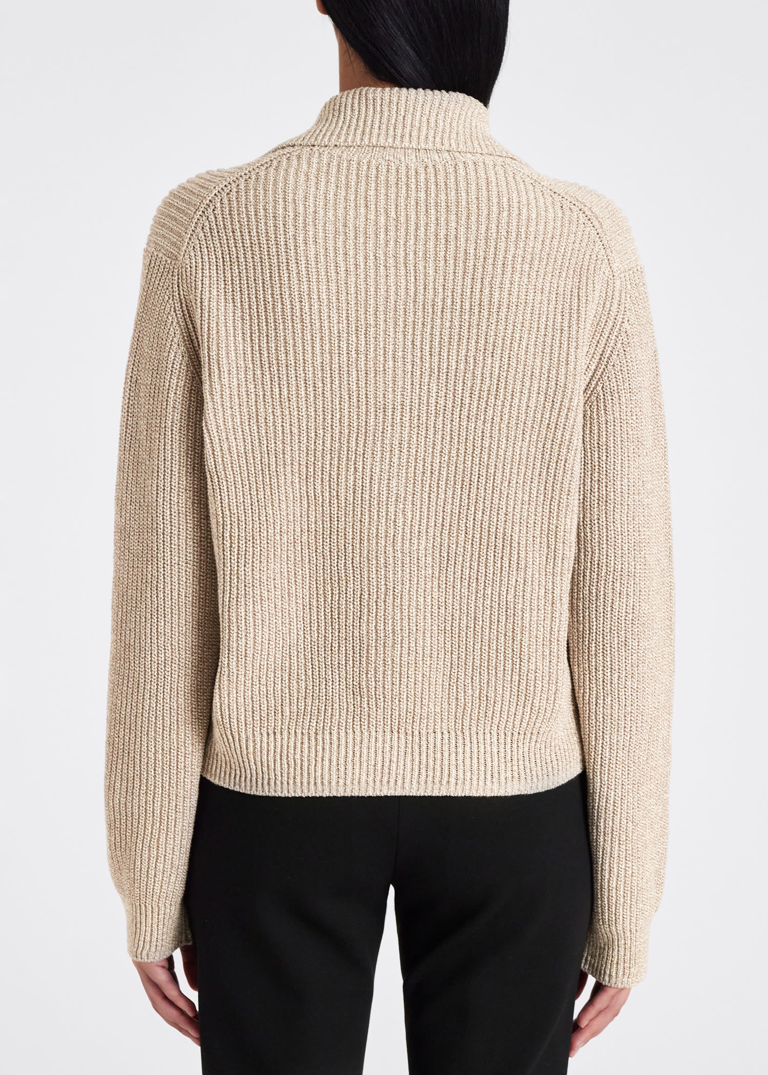 Collared Knit Cardigan - 5