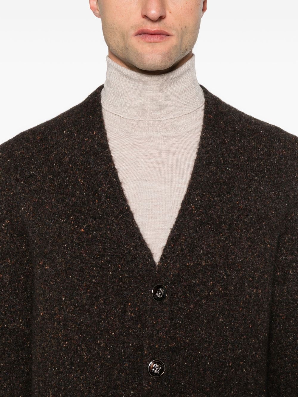 v-neck cardigan - 5