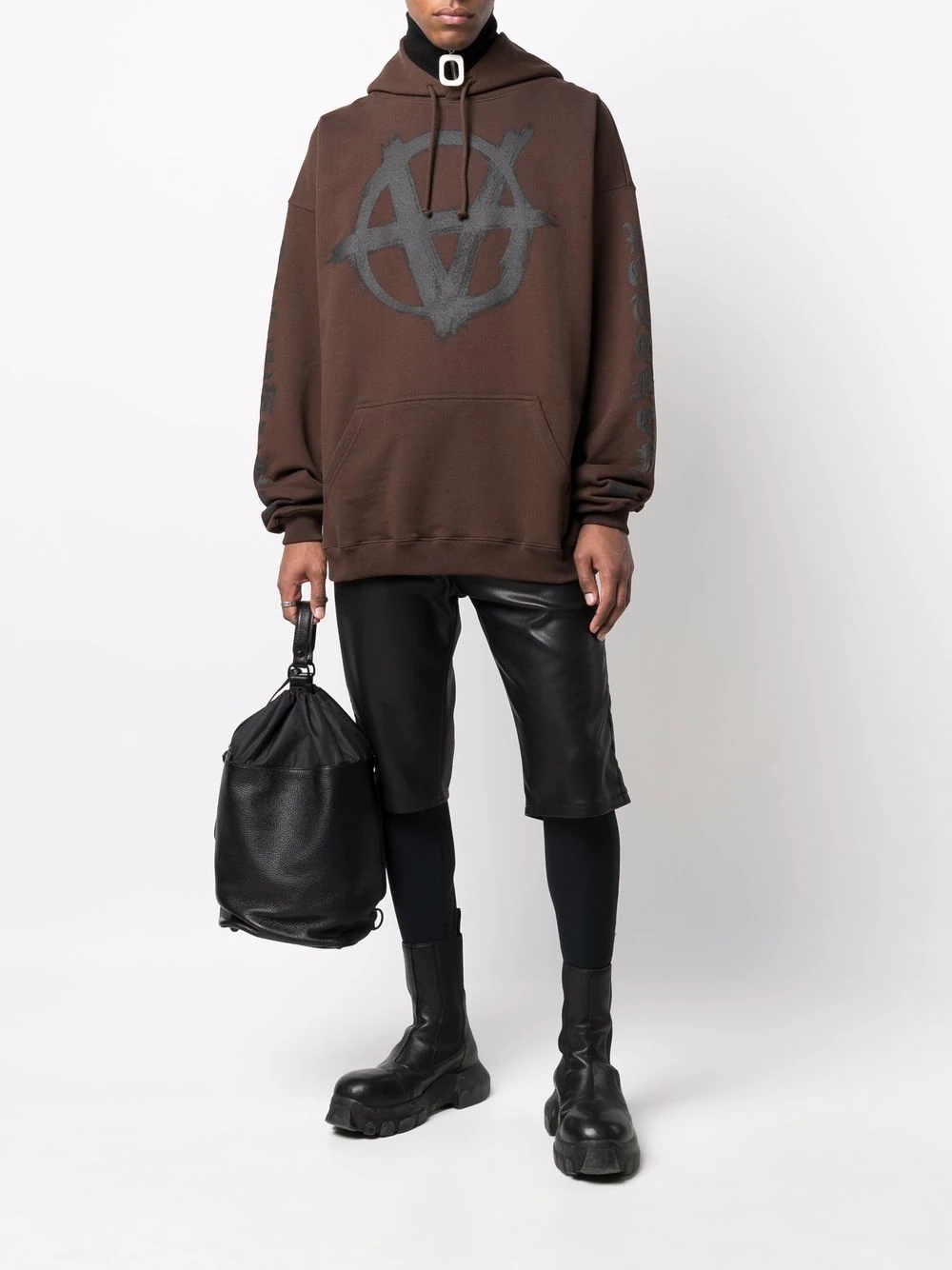 Anarchy logo hoodie - 2