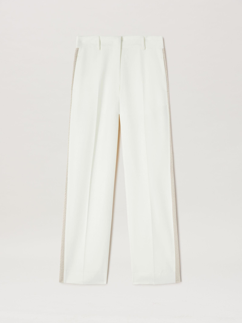 Knit Tape Suit Pants 1
