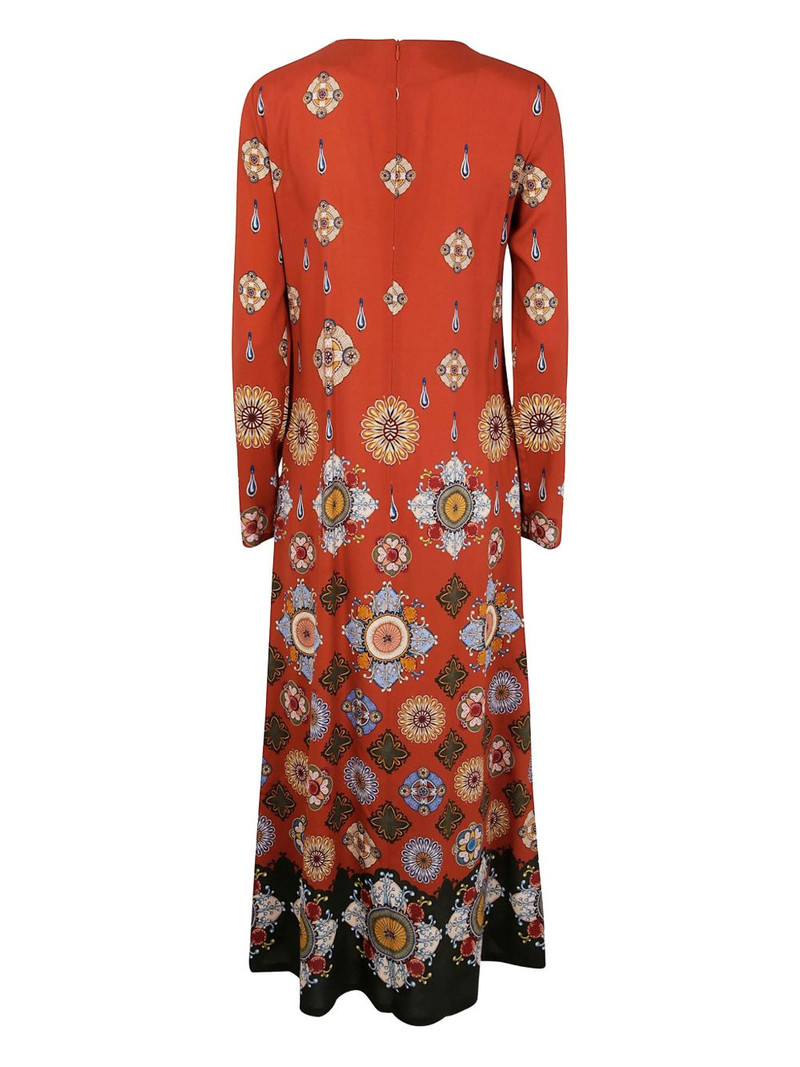 La DoubleJ floral-print long-sleeve dress outlook