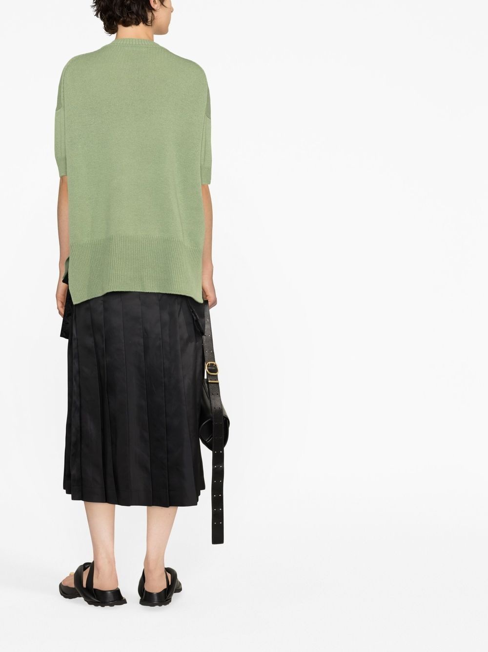 knitted cashmere top - 4