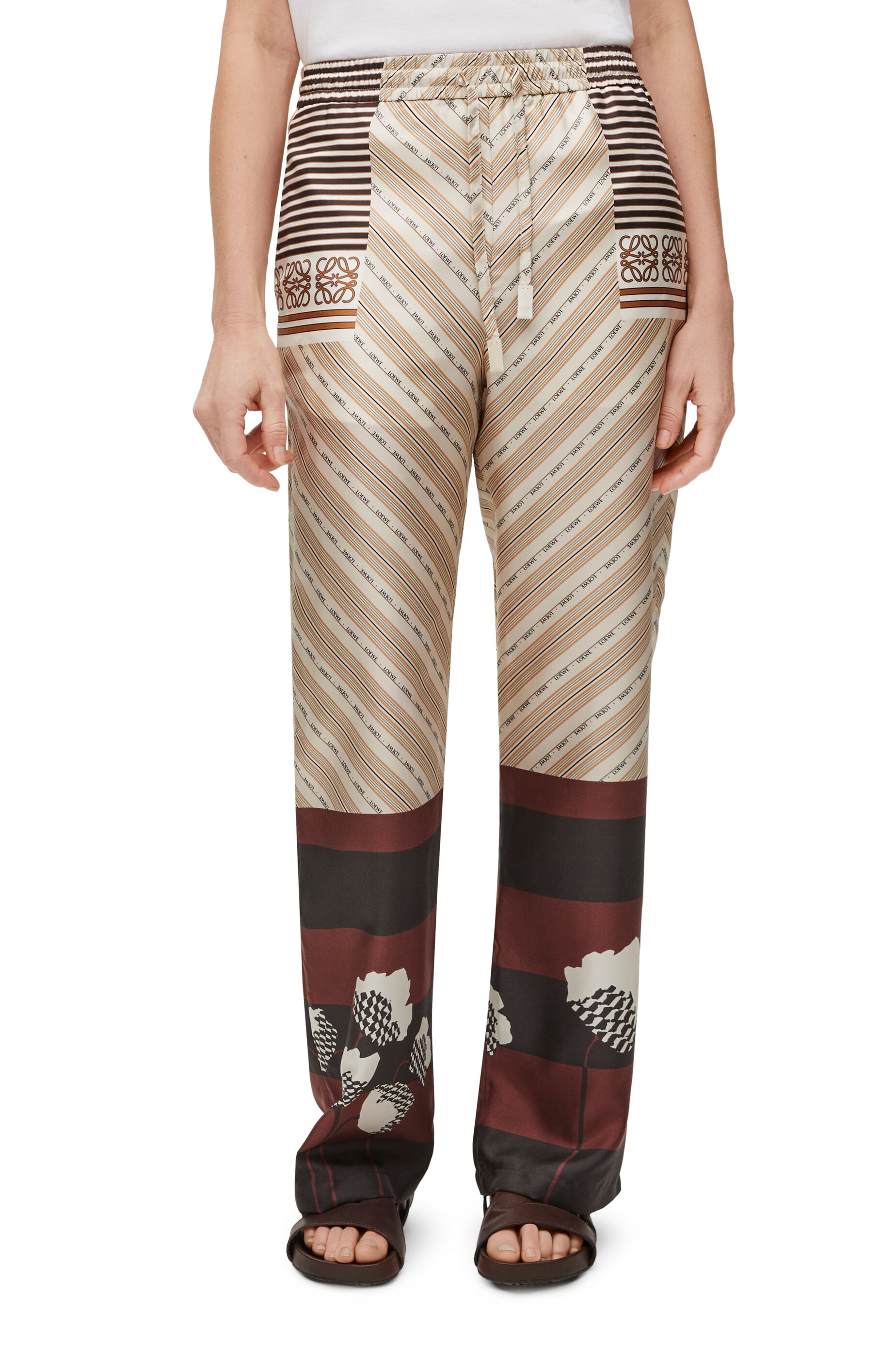 Pyjama trousers in silk - 3