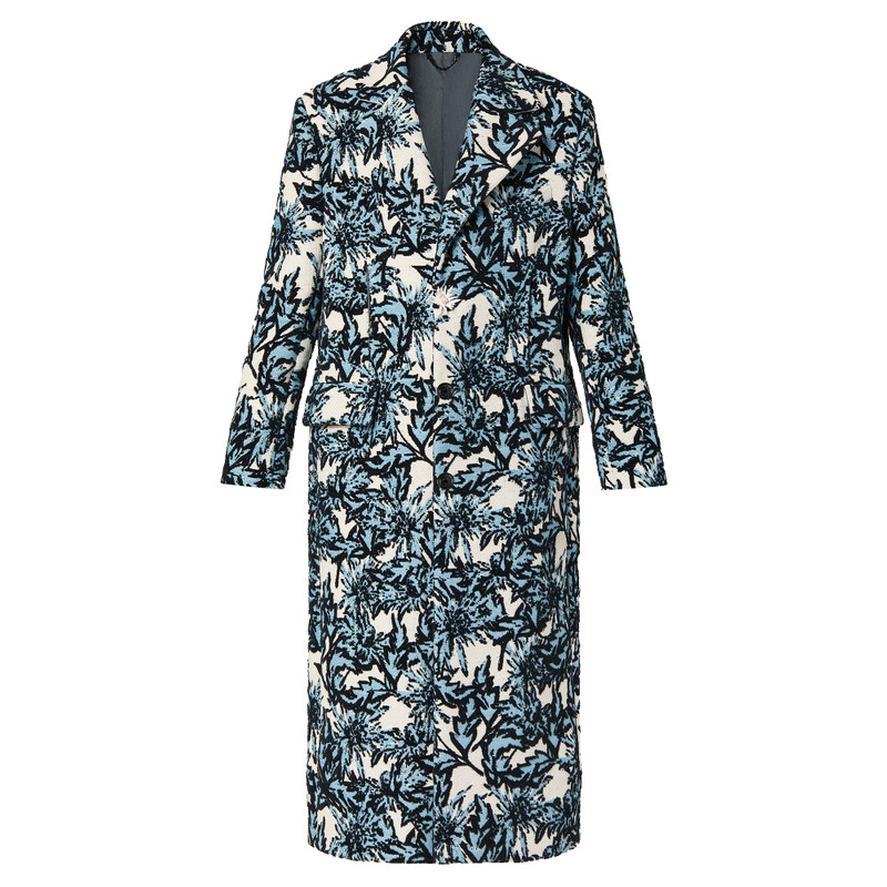 Relaxed Single-Breasted Coat 1