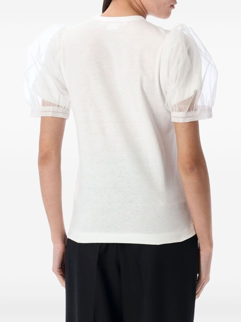 Comme des Garçons GIRL puff-sleeve T-shirt outlook