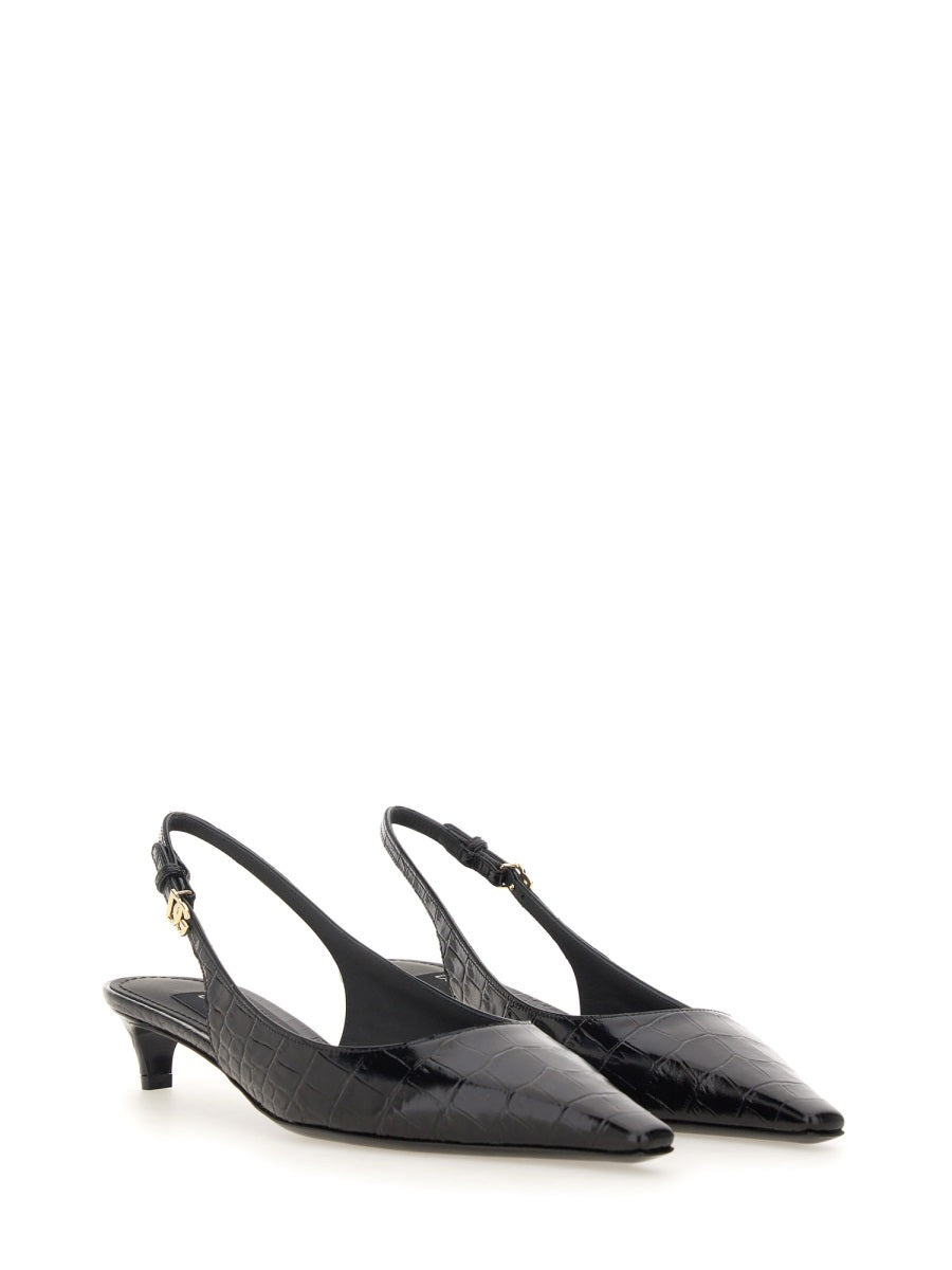 Dolce & Gabbana Women Slingback With Logo - 2