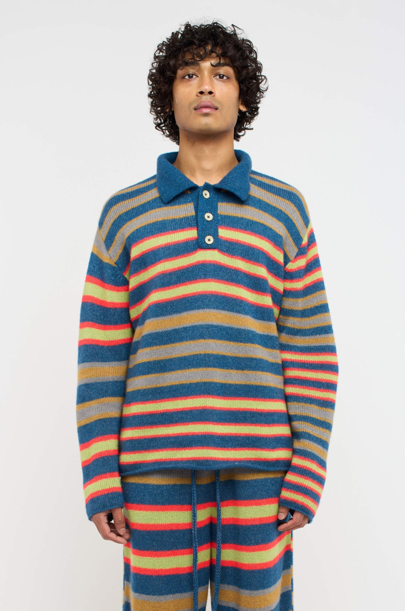 LEO STRIPE POLO LS 3