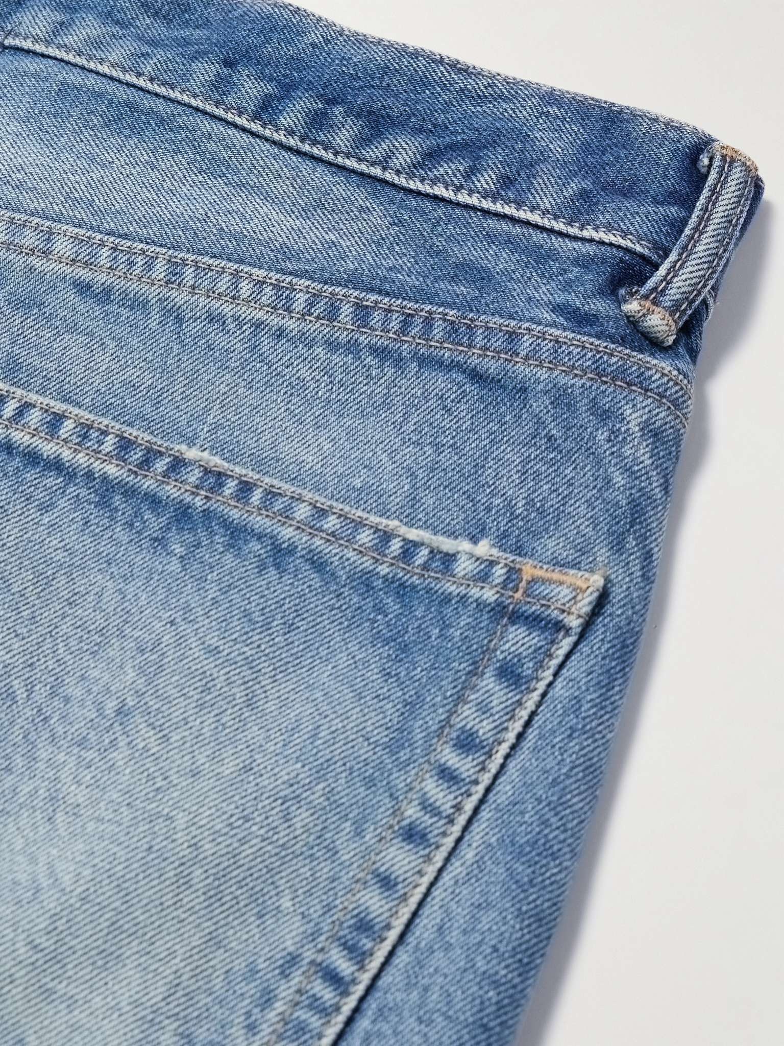 Wyatt Straight-Leg Distressed Jeans - 5