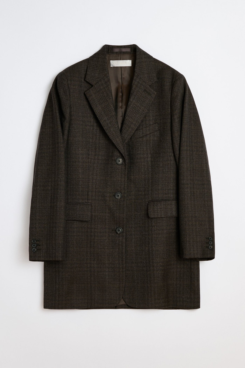 Queens Blazer Brown Dunmore Check 1