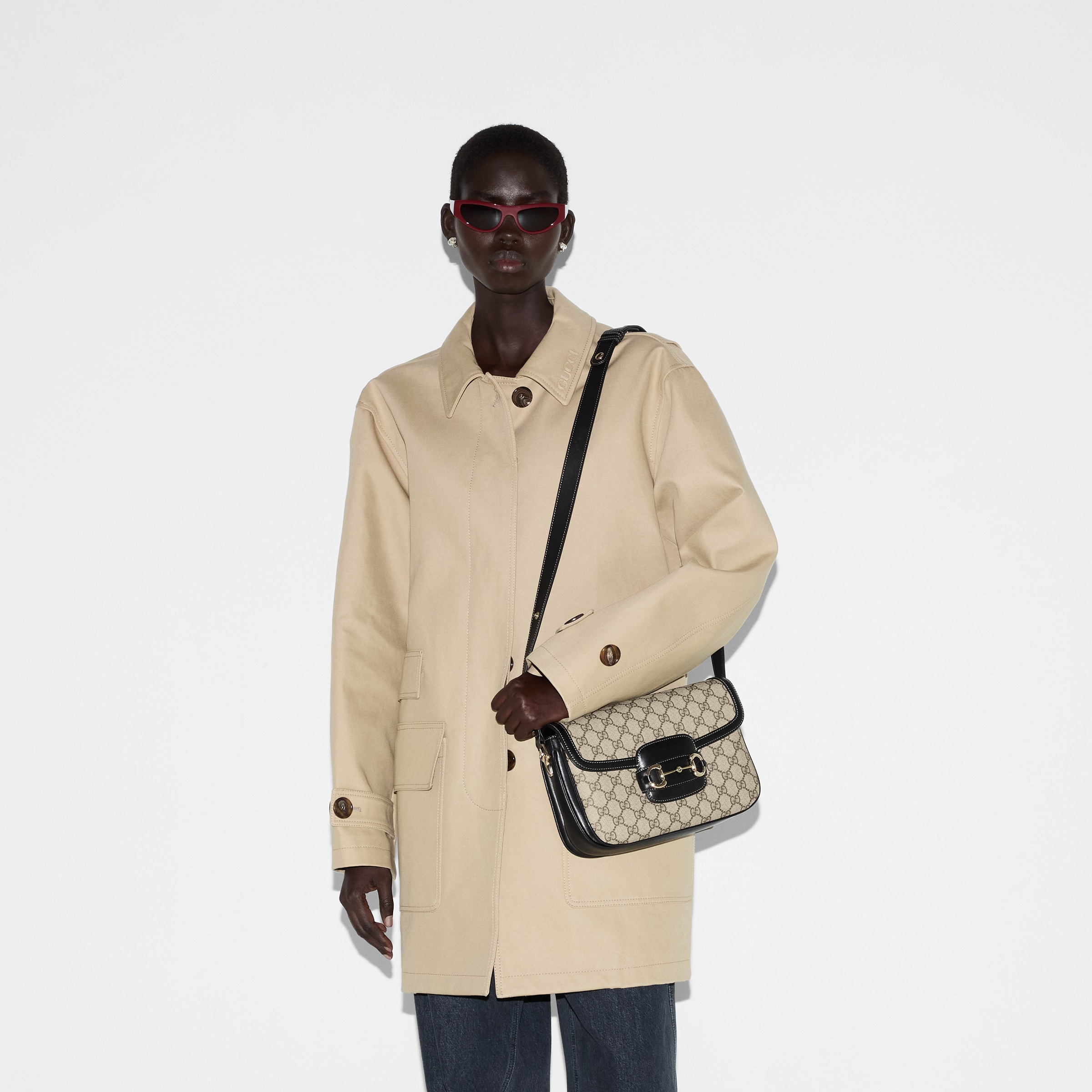 Gucci Horsebit 1955 small shoulder bag - 4