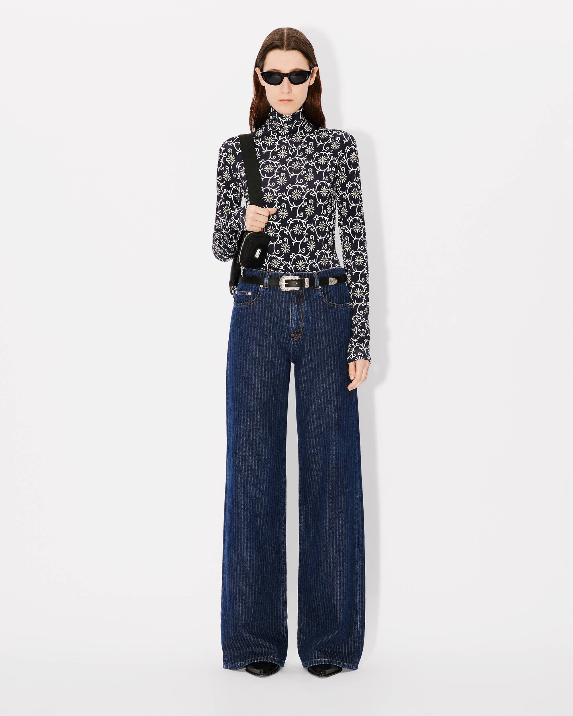 'KENZO Marguerite' all-over turtle neck - 5