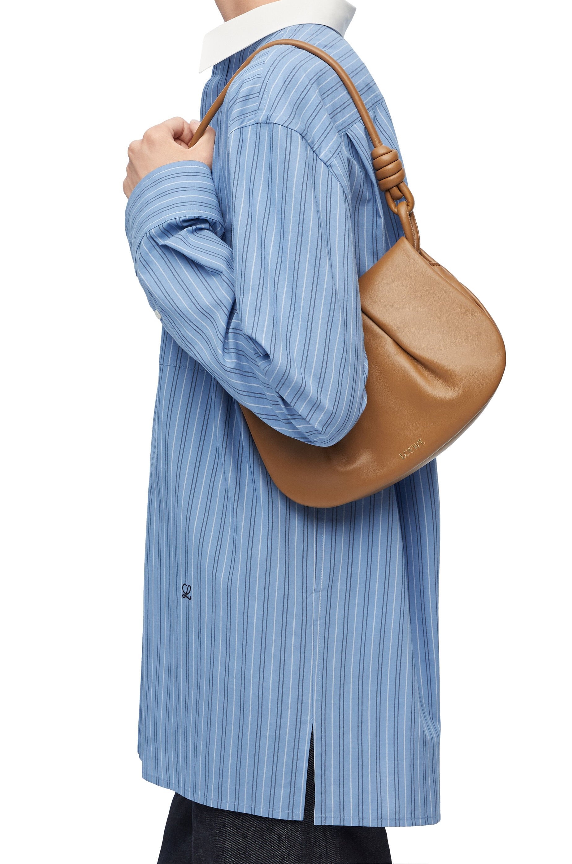 Paseo satchel in shiny nappa calfskin - 3