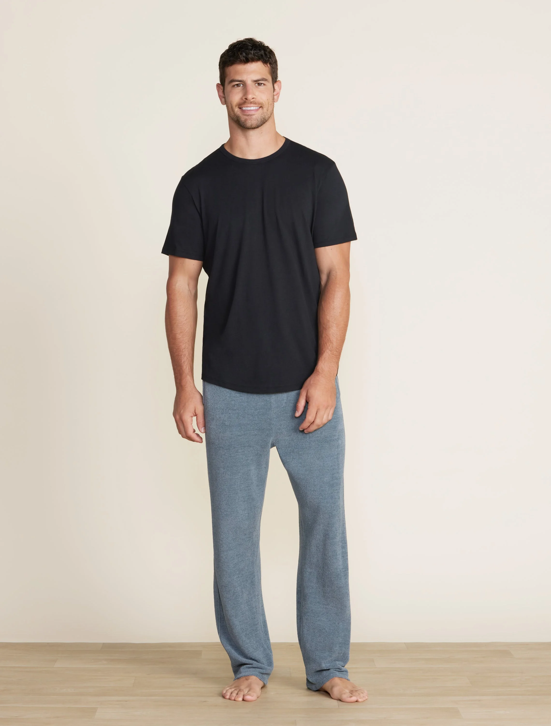 Malibu Collection® Short Sleeve Cotton Modal Crew - 1