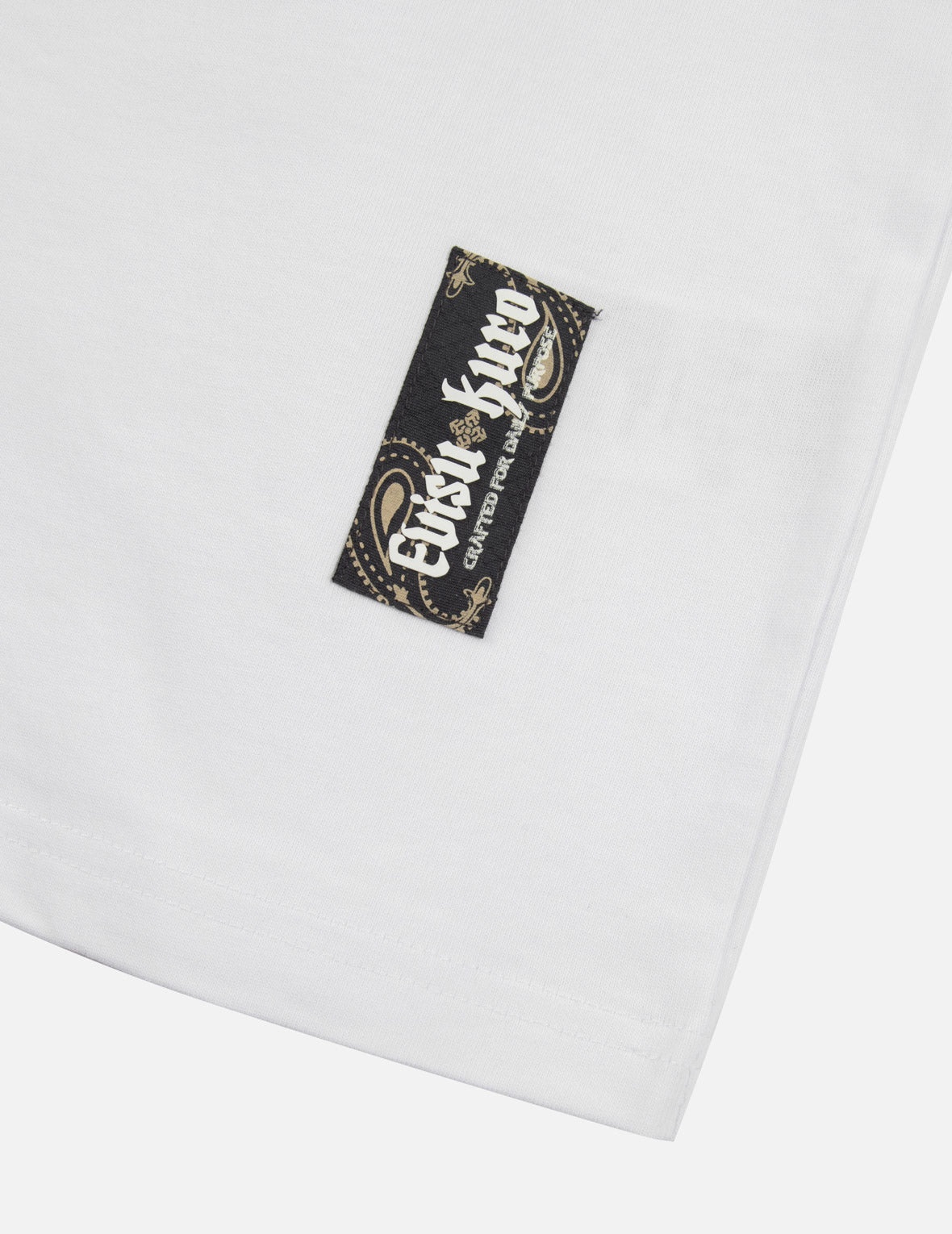 Logo and Slogan Prints Loose Fit T-shirt - 12