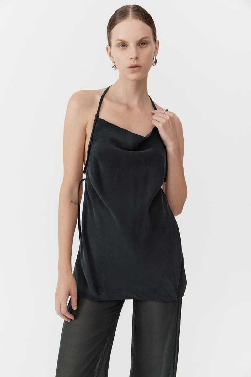 Adjustable Strap Top - Black 3