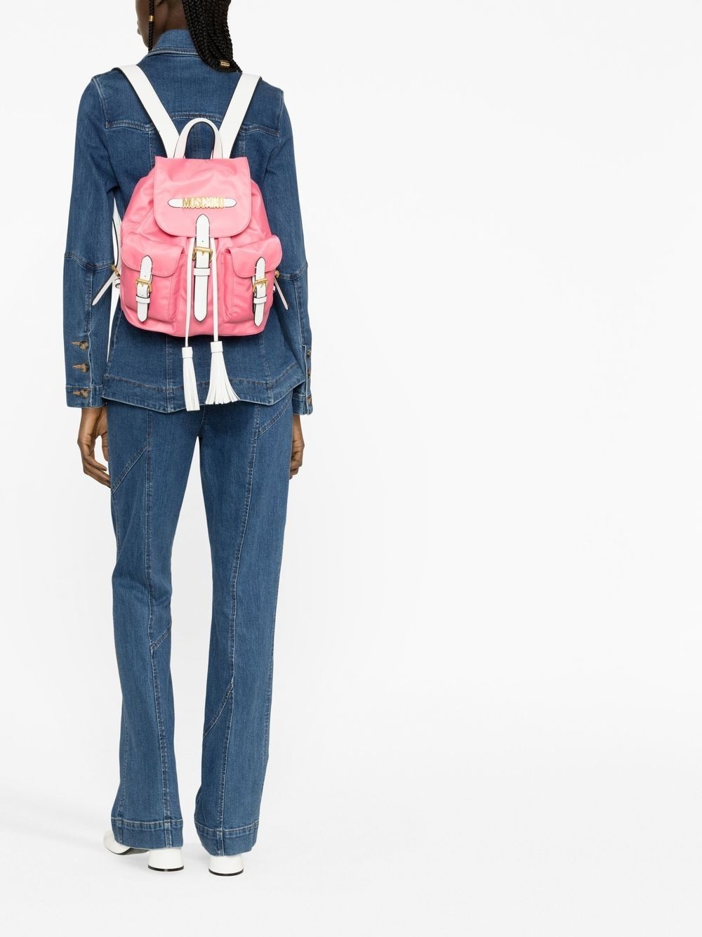 tassel-trim backpack - 2