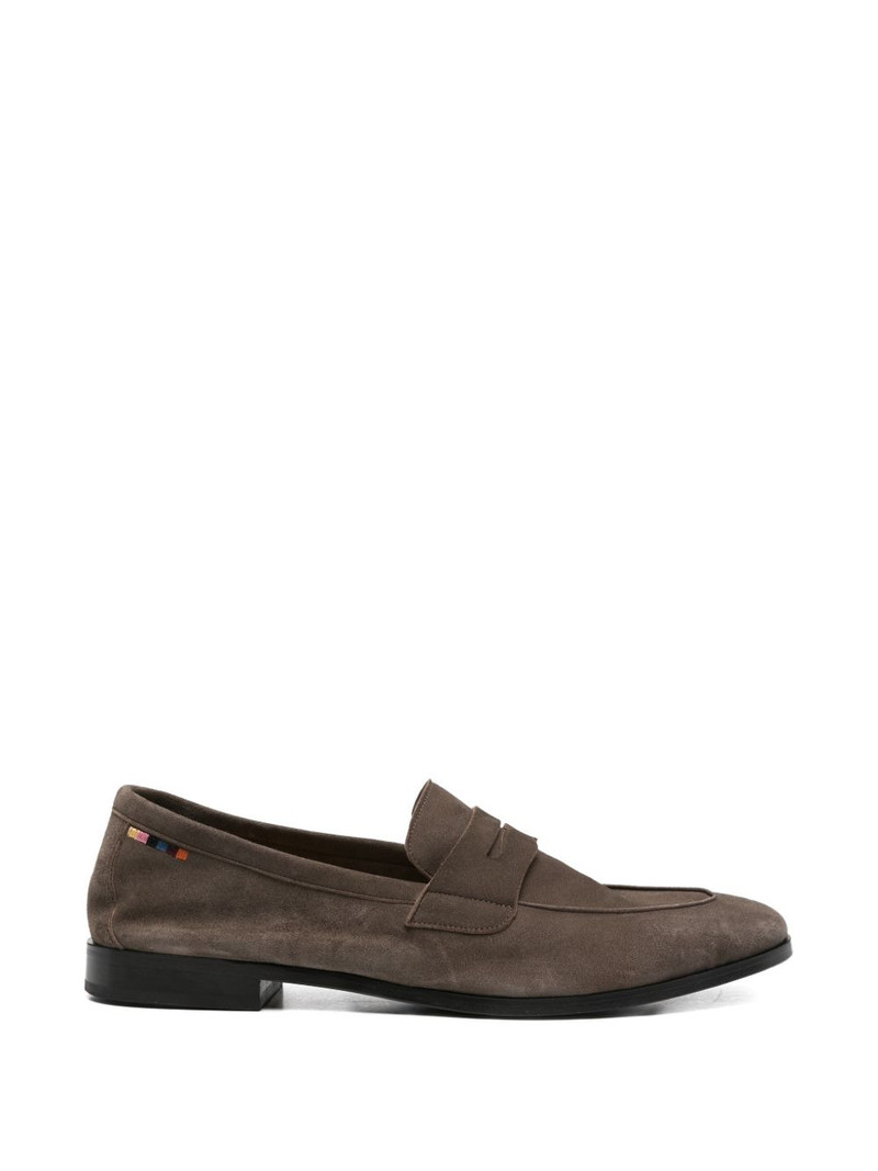 suede penny loafers 1