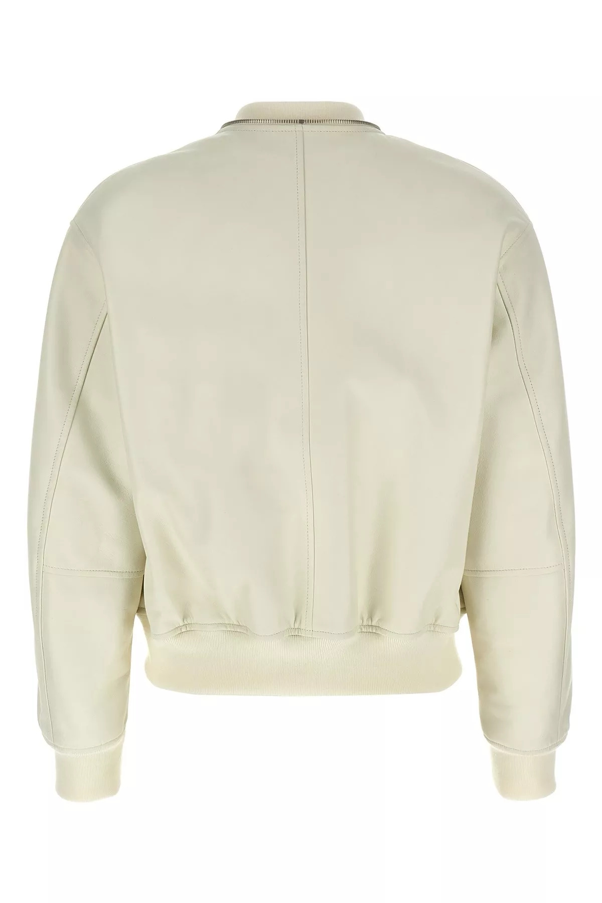 Leather bomber jacket - 2