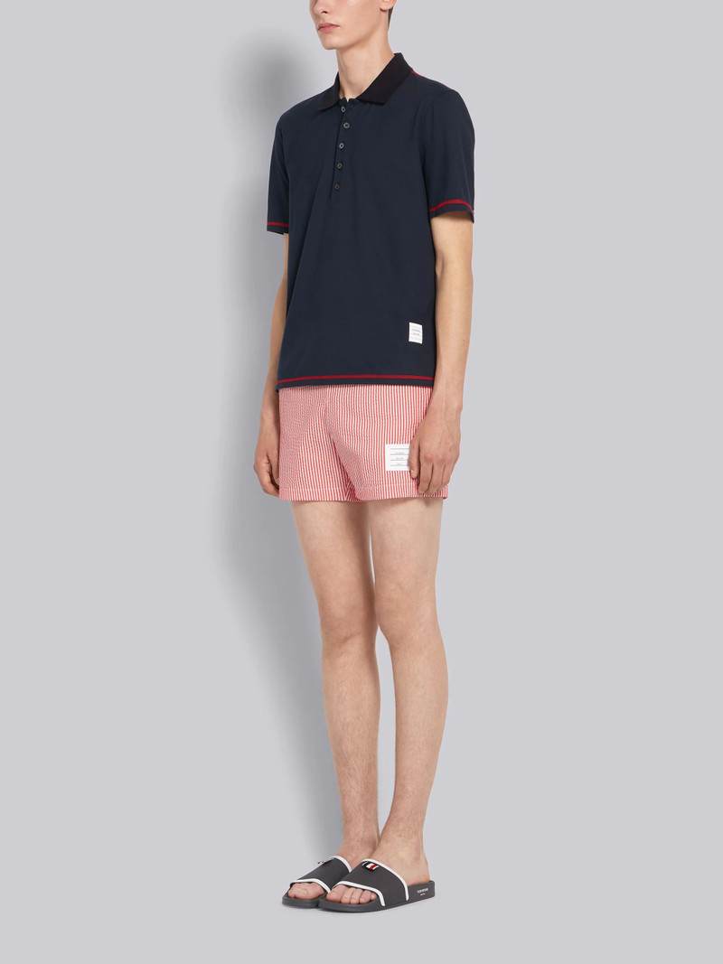 Dark Grey Rubber Stripe Pool Slides 6