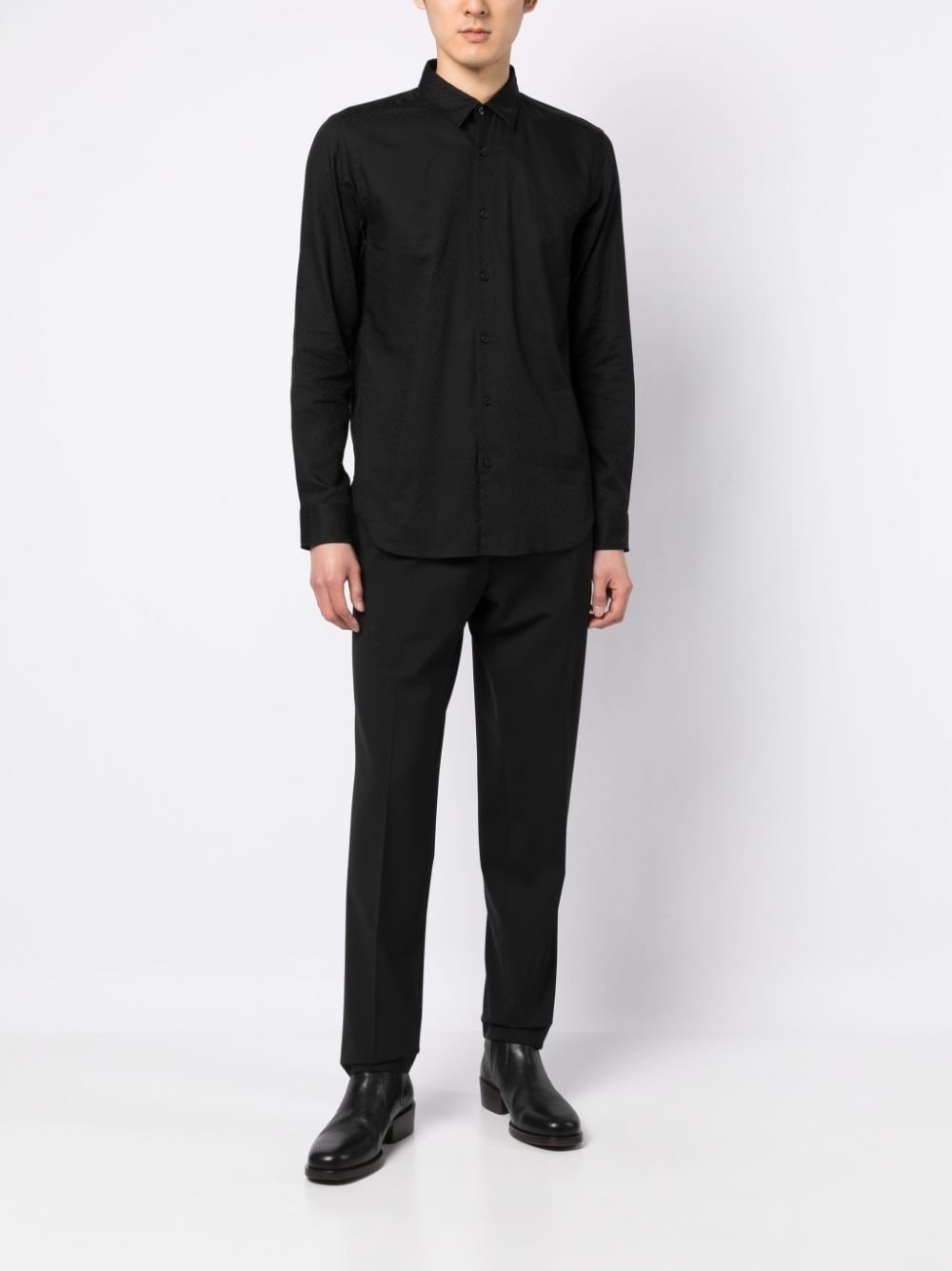 straight-leg tailored trousers - 2