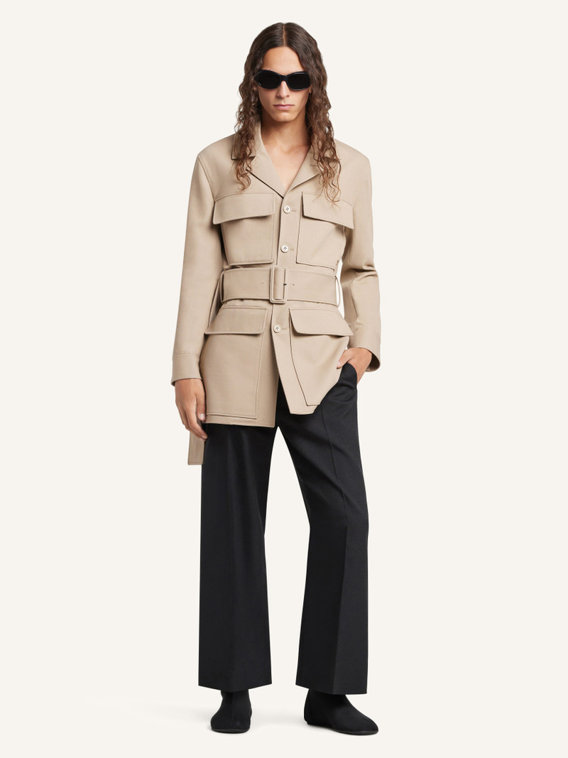 UTILITY BELTED COAT 3