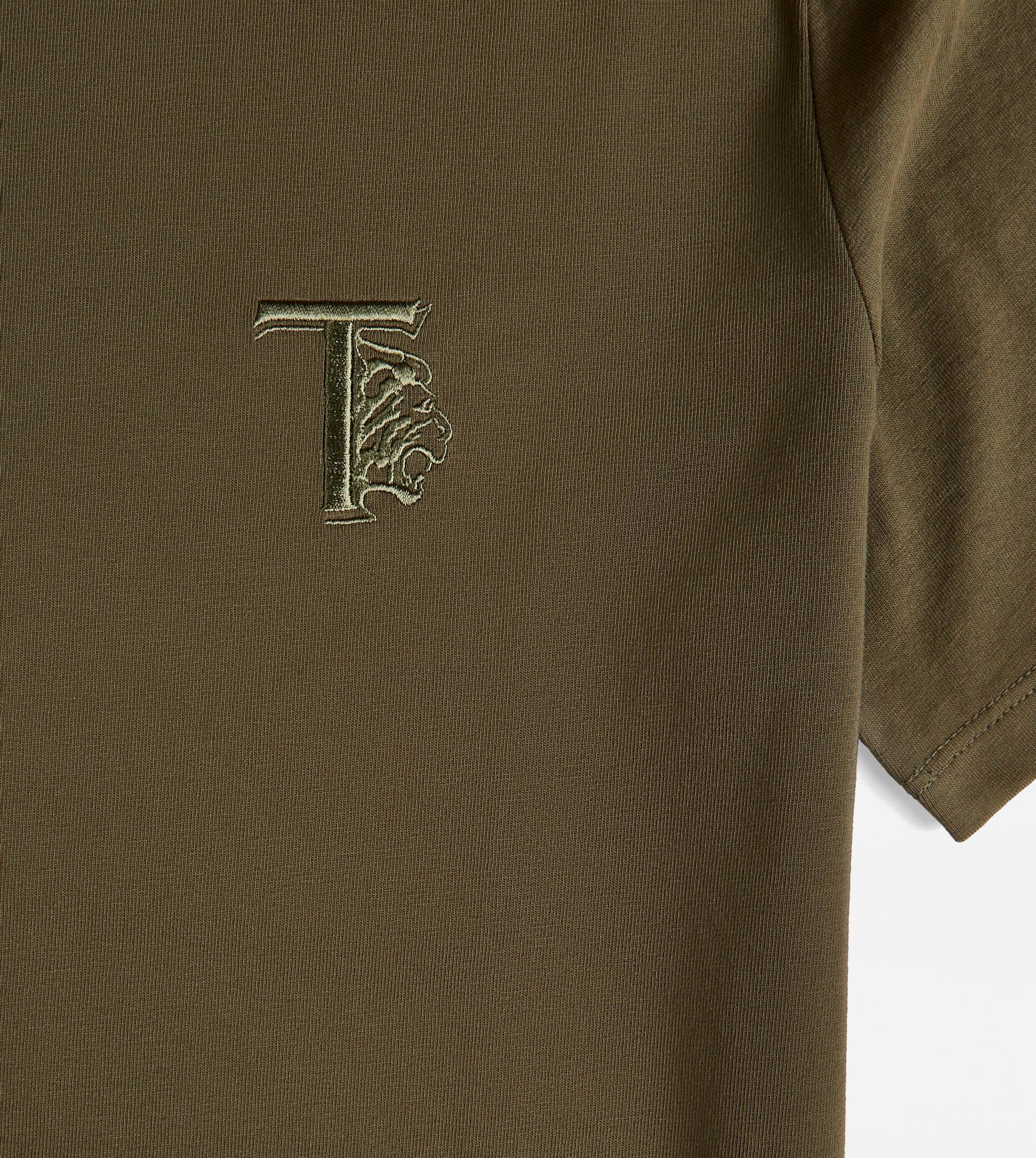 T-SHIRT IN JERSEY - GREEN - 2