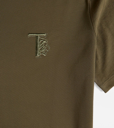 Tod's T-SHIRT IN JERSEY - GREEN outlook