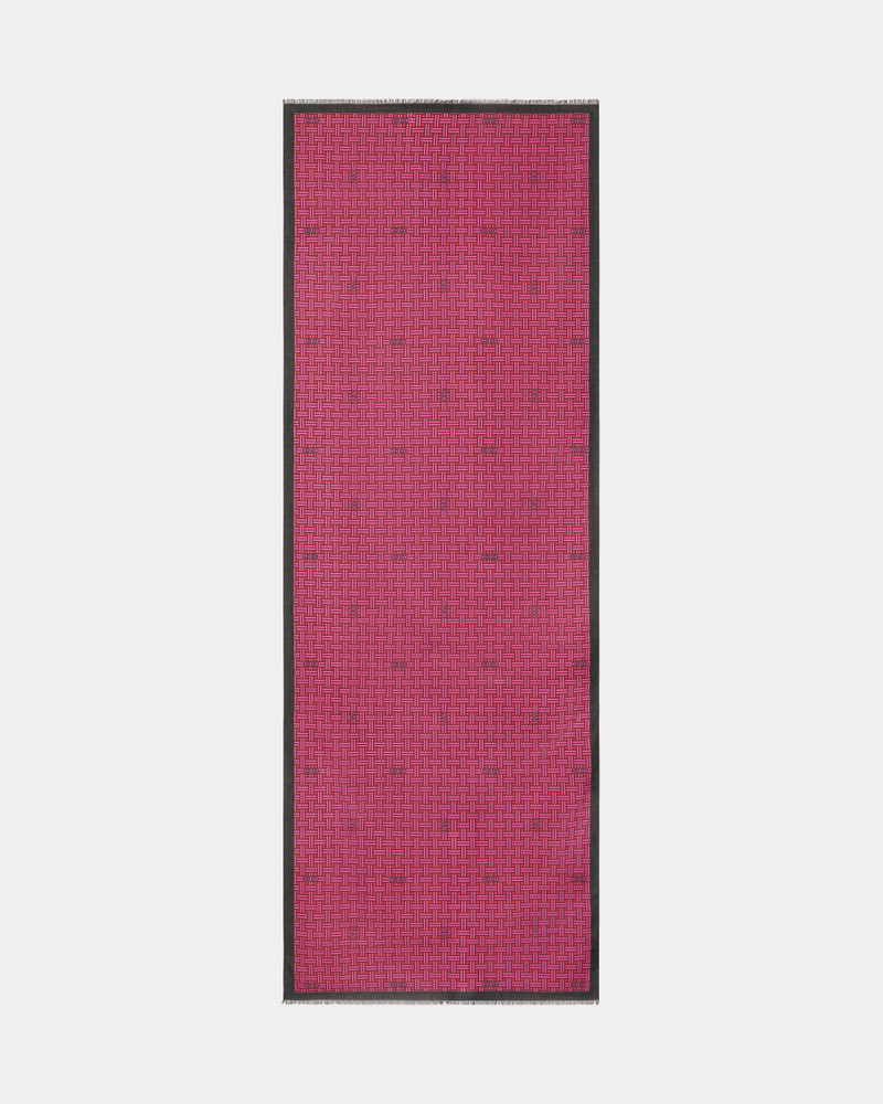 'KENZO Stamp' cotton stole 1