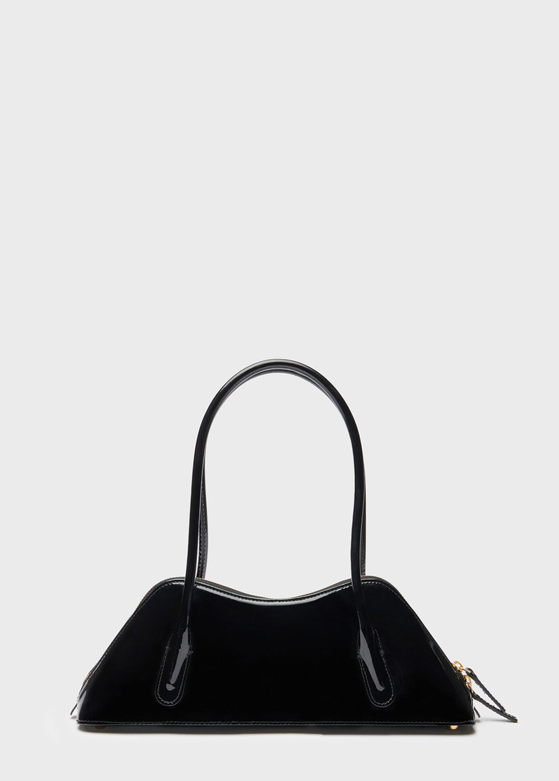 KISS ME REGULAR-SIZE BAG IN PATENT LEATHER WITH B MONOGRAM 3