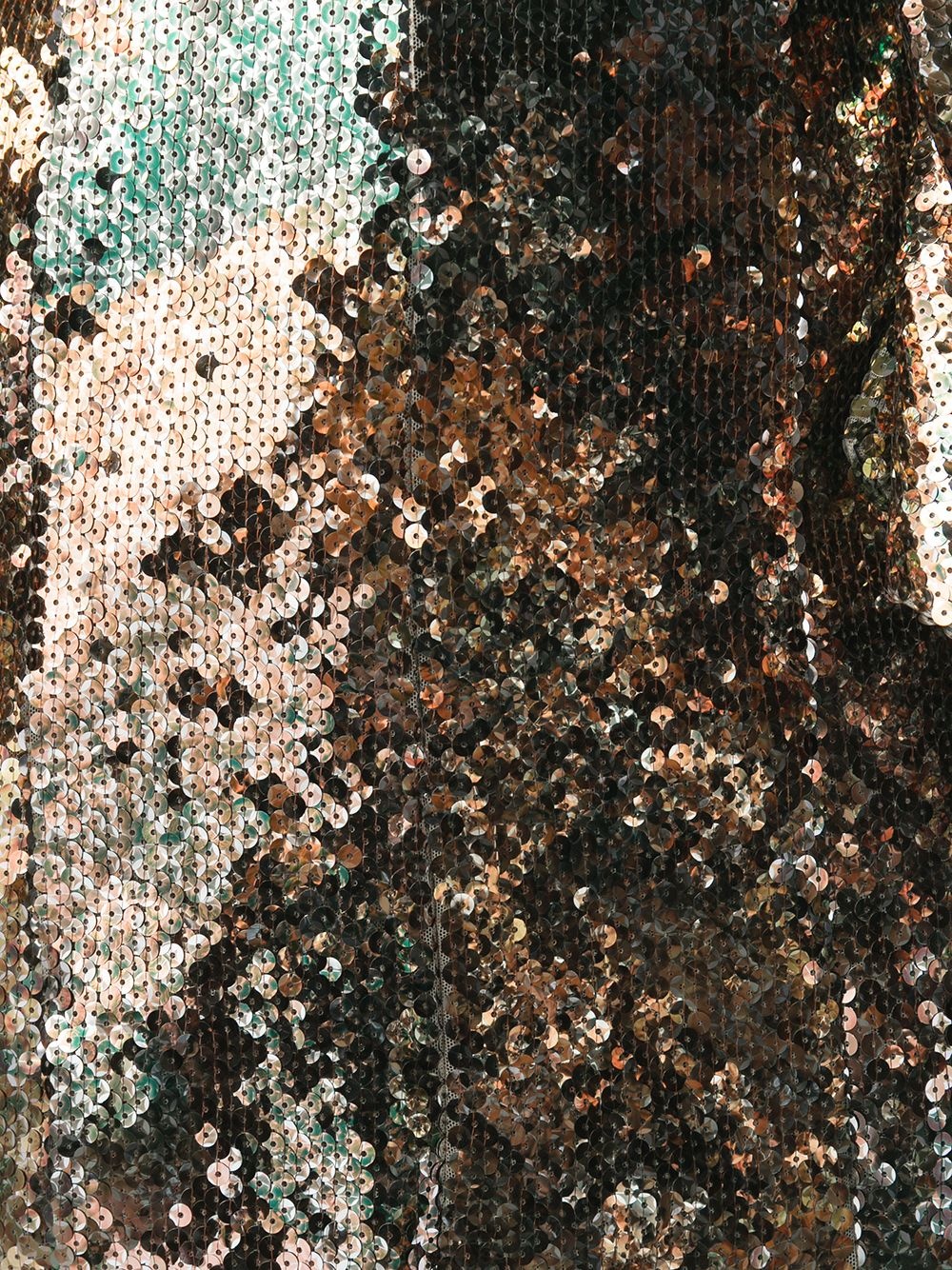 sequinned mini dress - 5