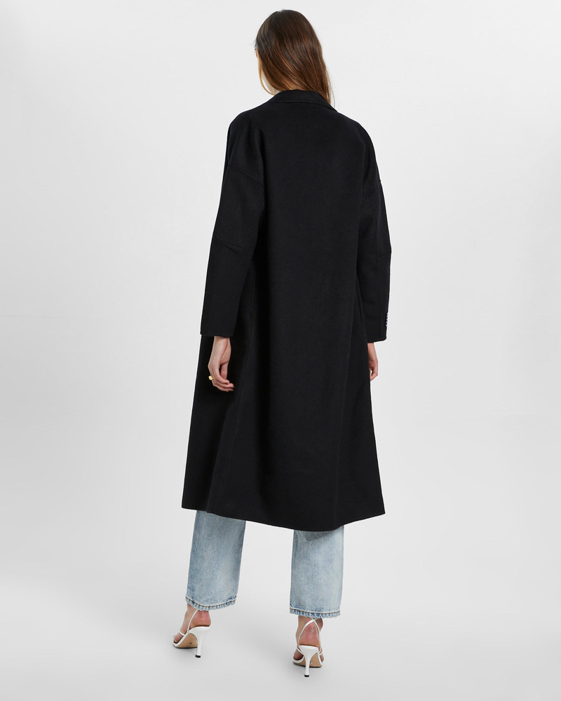 Ksubi KAMILLE COAT BLACK outlook