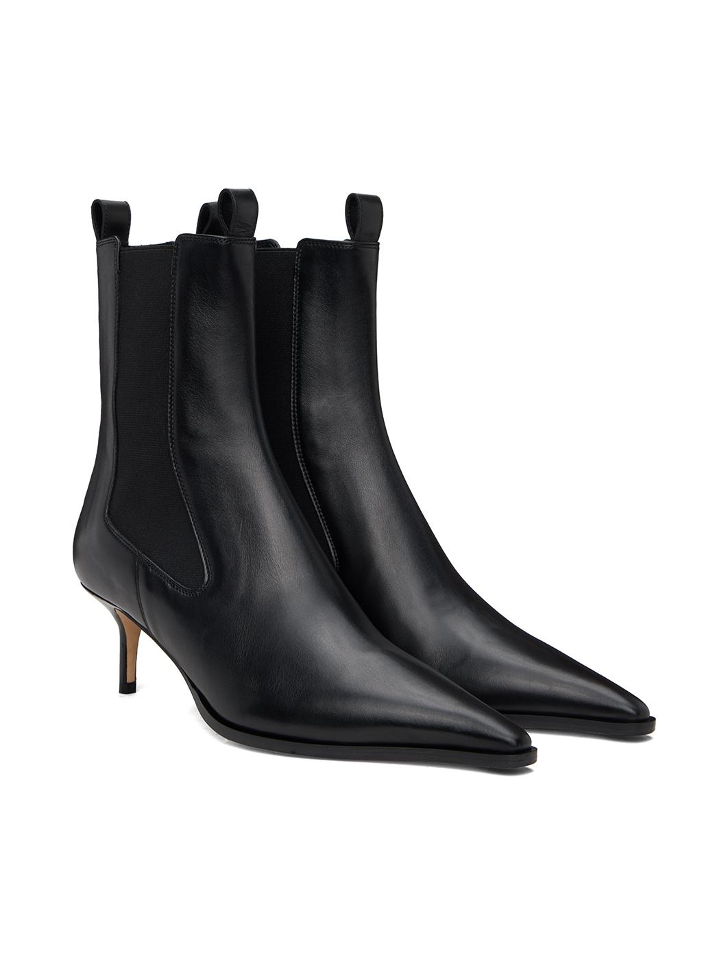 Black Valeria Chelsea Boots - 4
