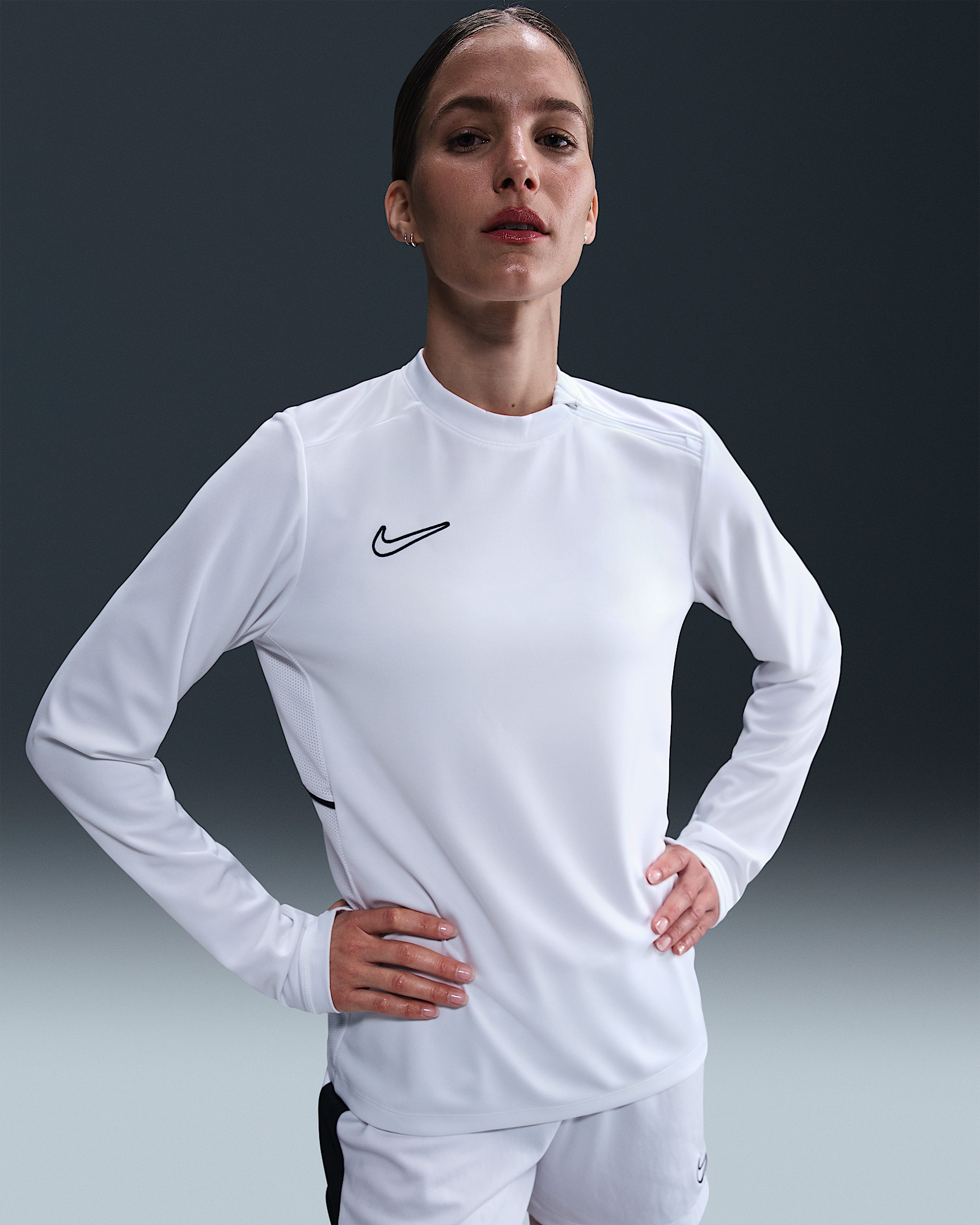 Nike Academy Women's Dri-FIT Crew-Neck Long-Sleeve Soccer Top - 1