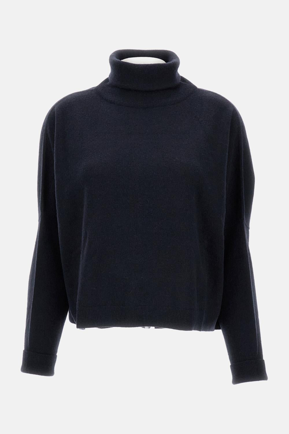 Short turtleneck sweater - 2