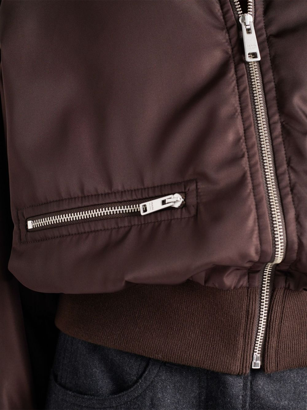 Re-Nylon triangle-logo jacket - 6