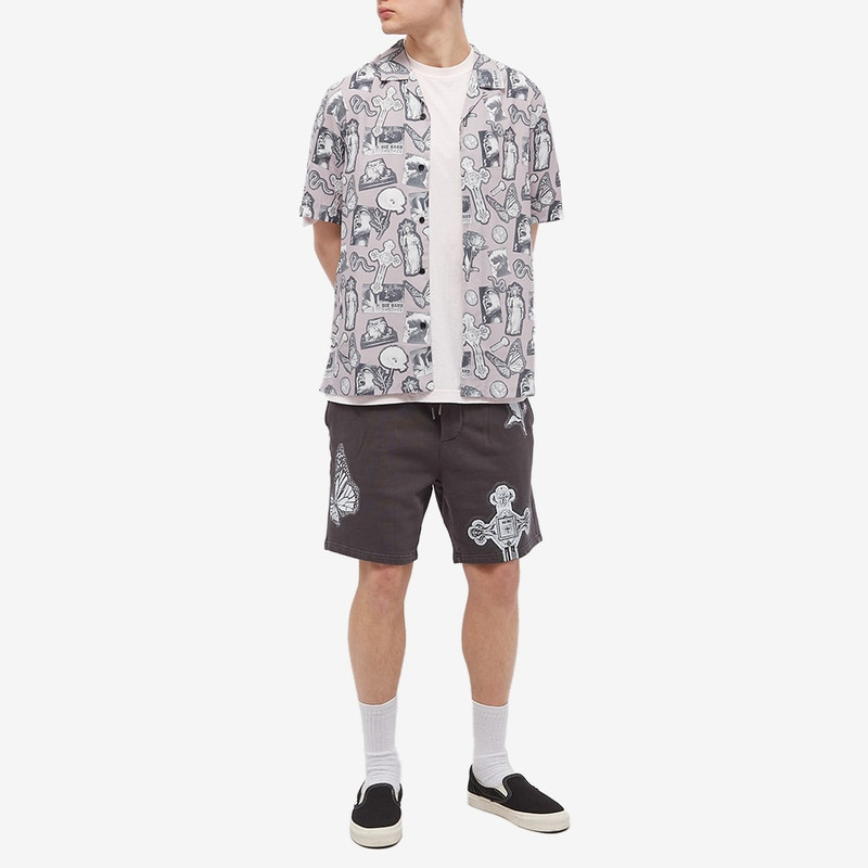 Ksubi Kut Out Jersey Trak Short 4