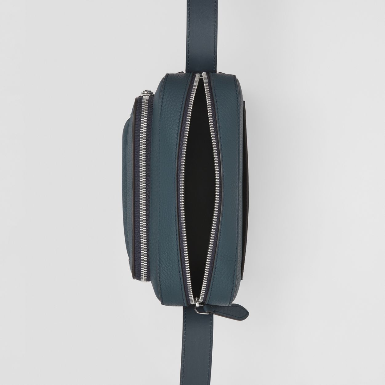 Grainy Leather Crossbody Bag - 5